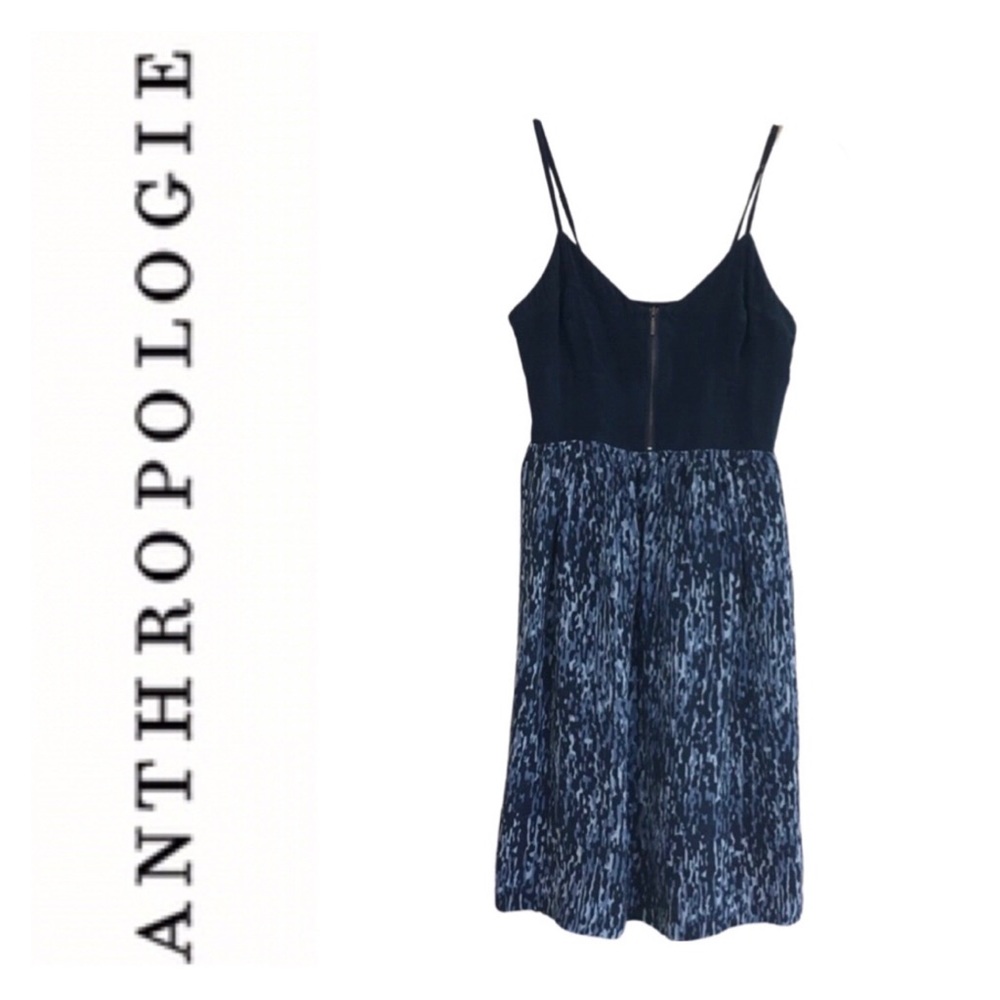 🍃ANTHRO Moulinette Soeurs In the City Silk Dress